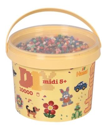 Opakowanie Koraliki Midi w wiaderku 10000el