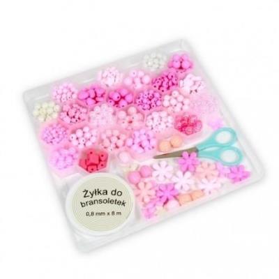 Koraliki odcienie różu 594el. Wydawca: POLSIRHURT. SmakLiter.pl Opakowanie Koraliki odcienie różu 594el