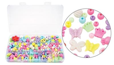 Opakowanie Koraliki plastikowe 330szt