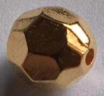 Opakowanie Koraliki plastikowe lustrzane fasetowane 10x9,5mm