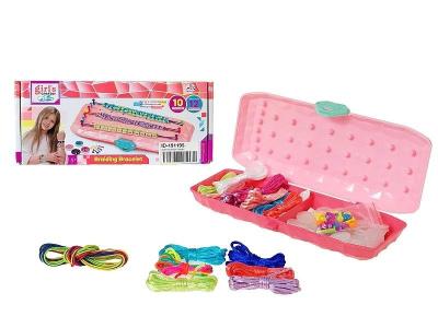 Opakowanie Koraliki ze sznurkiem i krosnem