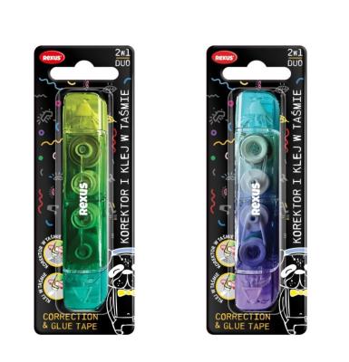 Opakowanie Korektor i klej w taśmie mix