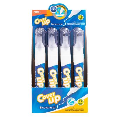 Opakowanie Korektor w piórze 8ml Cover UP (12szt) DELI