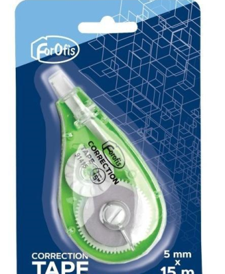 Korektor w taśmie 5mmx15m. Wydawca: Alfa Pastello. SmakLiter.pl Opakowanie Korektor w taśmie 5mmx15m