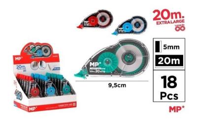 Opakowanie Korektor w taśmie 5mmx20m MIX