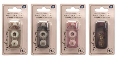 Opakowanie Korektor w taśmie mini 6m Satin Gold mix