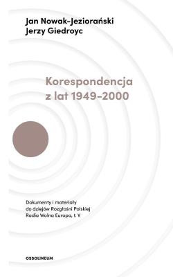 Okładka książki Korespondencja z lat 1949-2000 T.5