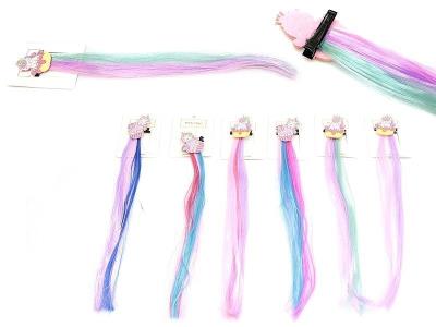 Opakowanie Kosmyki doczepiane do włosów ze spinkami