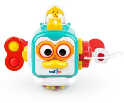 Opakowanie Kostka Pingwin turkusowa