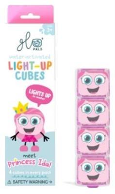 Opakowanie Kostki sensoryczne świecące - zabawka kąpielowa