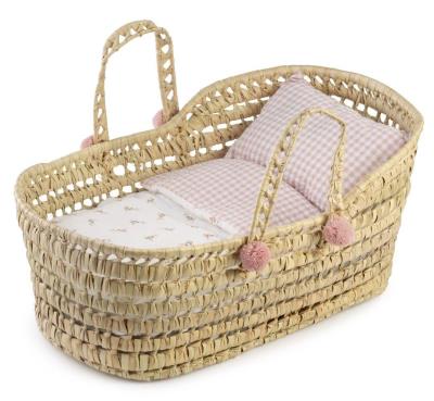 Opakowanie Kosz Mojżesza z pościelą dla lalki do 42cm