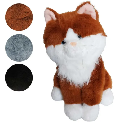 Opakowanie Kot pluszowy siedzący 35cm mix