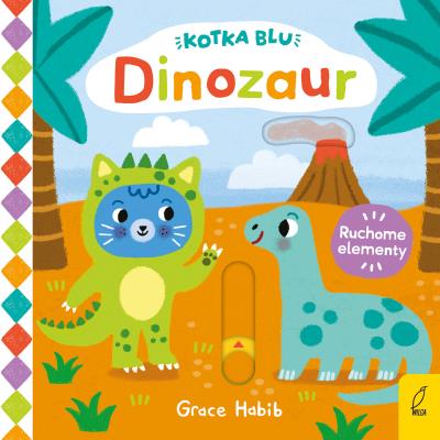 Okładka książki Kotka Blu Dinozaur