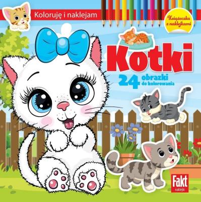 Kotki. Autor: praca zbiorwa. SmakLiter.pl Okładka książki Kotki