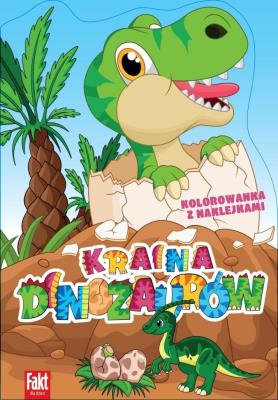 Kraina dinozaurów. Autor:   Praca zbiorowa. SmakLiter.pl Okładka książki Kraina dinozaurów