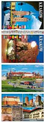 Opakowanie Kraków - składanka pocztówki