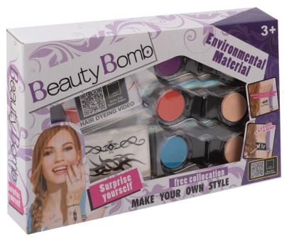 Kreda do farbowania włosów malowania 666-17. Wydawca: Maksik. SmakLiter.pl Opakowanie Kreda do farbowania włosów malowania 666-17