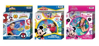 Opakowanie Kreda licencyjna z szablonami mix