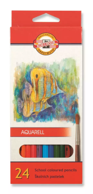 Opakowanie Kredki akwarelowe 3718/K 24 kolory