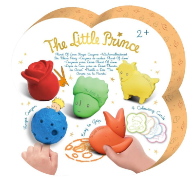 Kredki na palce Mały Książę. Wydawca: AVENIR. SmakLiter.pl Opakowanie Kredki na palce Mały Książę