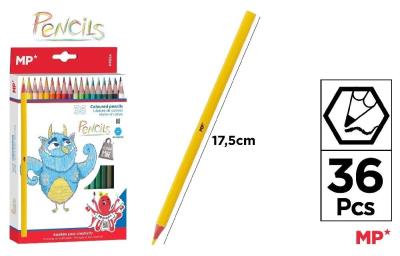 Opakowanie Kredki ołówkowe 36 kolorów