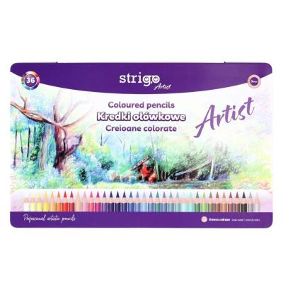 Opakowanie Kredki ołówkowe okrągłe Artist 36 kolorów