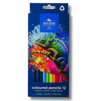 Opakowanie Kredki trójboczne 12 kolorów