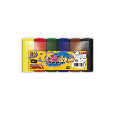 Opakowanie Krepina 10x250cm 180g 6 kolorów