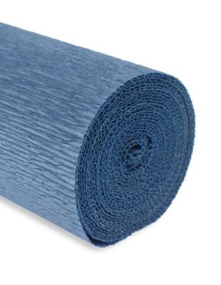 Krepina 50x250cm 180g ciemna morska. Wydawca: Alfa Pastello. SmakLiter.pl Opakowanie Krepina 50x250cm 180g ciemna morska