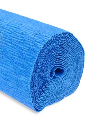 Krepina 50x250cm 180g ciemna niebieska. Wydawca: Alfa Pastello. SmakLiter.pl Opakowanie Krepina 50x250cm 180g ciemna niebieska