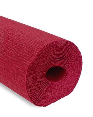 Krepina 50x250cm 180g czerwona ciemna. Wydawca: Alfa Pastello. SmakLiter.pl Opakowanie Krepina 50x250cm 180g czerwona ciemna