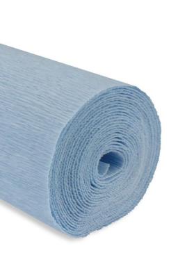 Krepina 50x250cm 180g jasna niebieska. Wydawca: Alfa Pastello. SmakLiter.pl Opakowanie Krepina 50x250cm 180g jasna niebieska