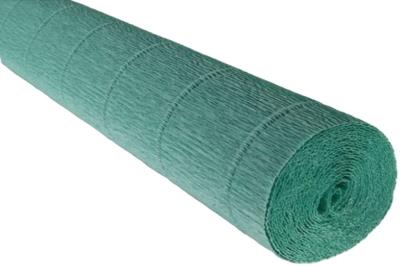 Krepina 50x250cm 180g turkusowa. Wydawca: Alfa Pastello. SmakLiter.pl Opakowanie Krepina 50x250cm 180g turkusowa