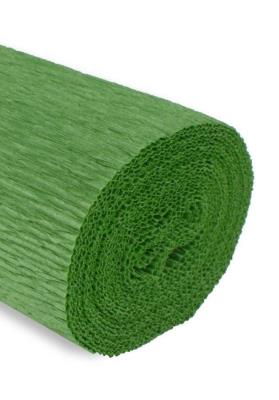 Krepina 50x250cm 180g zielona łodygowa. Wydawca: Alfa Pastello. SmakLiter.pl Opakowanie Krepina 50x250cm 180g zielona łodygowa