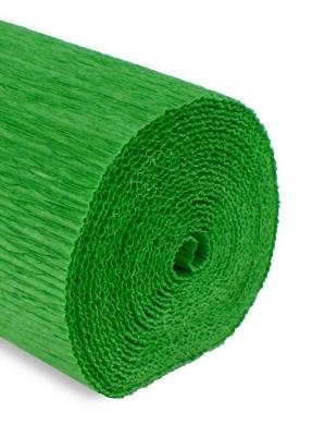 Krepina 50x250cm 180g zielona popularna intensywna. Wydawca: Alfa Pastello. SmakLiter.pl Opakowanie Krepina 50x250cm 180g zielona popularna intensywna