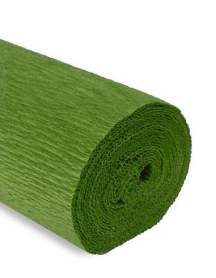 Krepina 50x250cm 180g zielona zgniła. Wydawca: Alfa Pastello. SmakLiter.pl Opakowanie Krepina 50x250cm 180g zielona zgniła