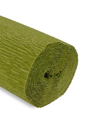 Krepina 50x250cm 180g zielony antyczny. Wydawca: Alfa Pastello. SmakLiter.pl Opakowanie Krepina 50x250cm 180g zielony antyczny