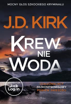 Okładka książki Krew nie woda. Duże litery