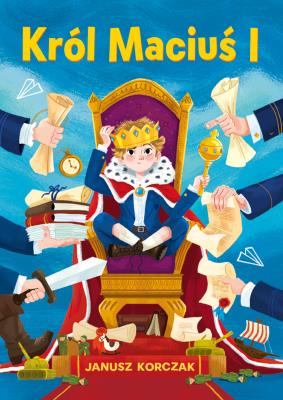 Król Maciuś I. Autor: Janusz Korczak. SmakLiter.pl Okładka książki Król Maciuś I
