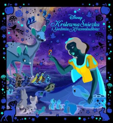 Okładka książki Królewna Śnieżka i Siedmiu Krasnoludków. Disney