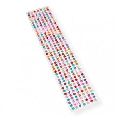 Kryształki samoprzylepne kolorowe 6mm. Wydawca: POLSIRHURT. SmakLiter.pl Opakowanie Kryształki samoprzylepne kolorowe 6mm