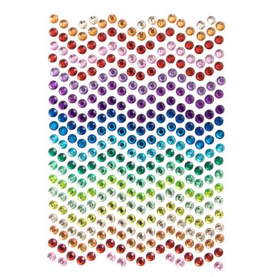 Opakowanie Kryształki samoprzylepne Rainbow dust 337szt