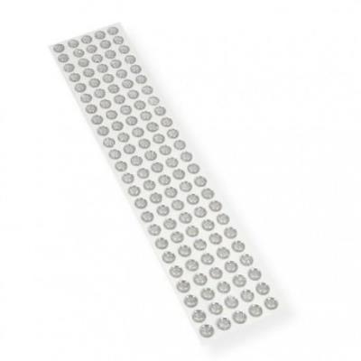 Kryształki samoprzylepne srebrne 10mm. Wydawca: POLSIRHURT. SmakLiter.pl Opakowanie Kryształki samoprzylepne srebrne 10mm