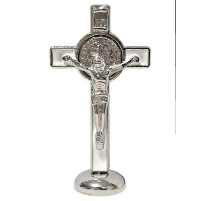 Opakowanie Krzyż stojący biały 8cm