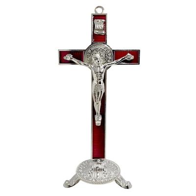 Opakowanie Krzyż Św. Benedykta Czerwony 23,5cm