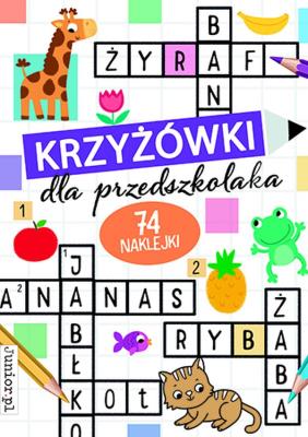 Okładka książki Krzyżówki dla przedszkolaka
