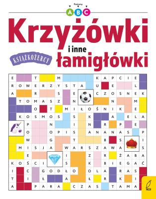 Krzyżówki i inne łamigłówki. Książkożercy. Autor: Opracowanie zbiorowe. SmakLiter.pl Okładka książki Krzyżówki i inne łamigłówki. Książkożercy