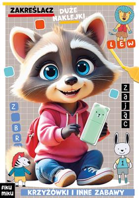 Krzyżówki i inne zabawy. Seria z markerkiem. Autor: Opracowanie zbiorowe. SmakLiter.pl Okładka książki Krzyżówki i inne zabawy. Seria z markerkiem