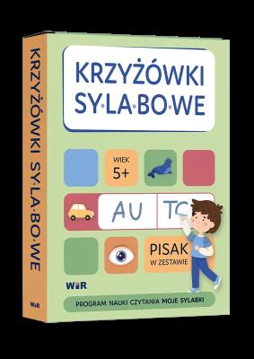 Okładka książki Krzyżówki sylabowe