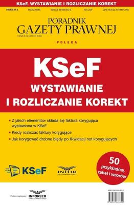 Okładka książki KSeF wystawianie i rozliczanie korekt